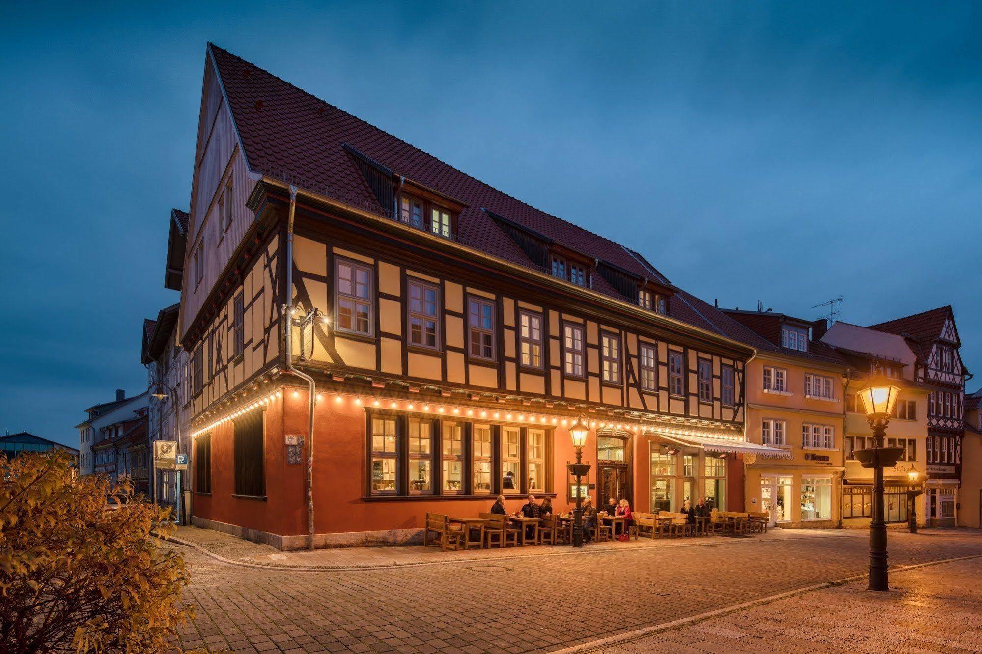 Muehlhaeuser Hof Und Stadtmauer Hotell Mühlhausen Exteriör bild